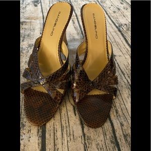 Bandolino Cork Wedges